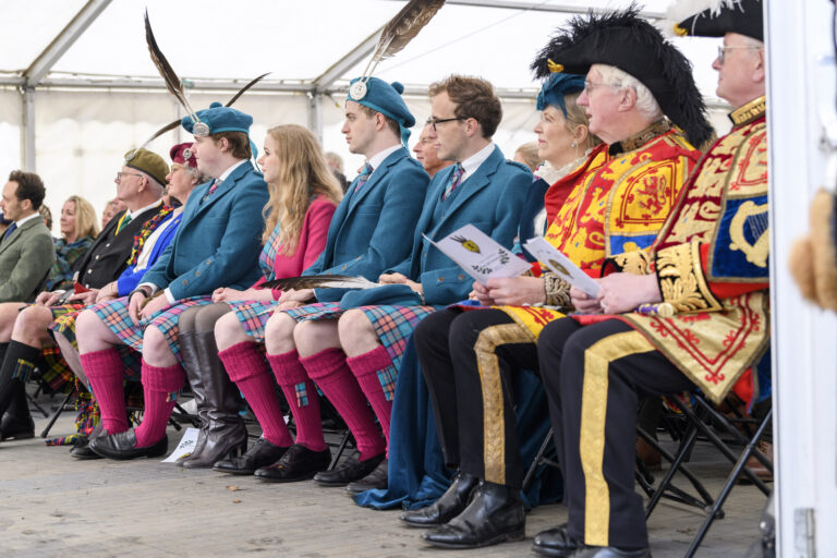 The Buchanan Family in attendance